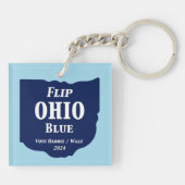 Porte-clés Retourner Ohio Blue en 2024 (Dos)