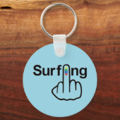 Porte-clés Retourner porte - clé surf (Recto)