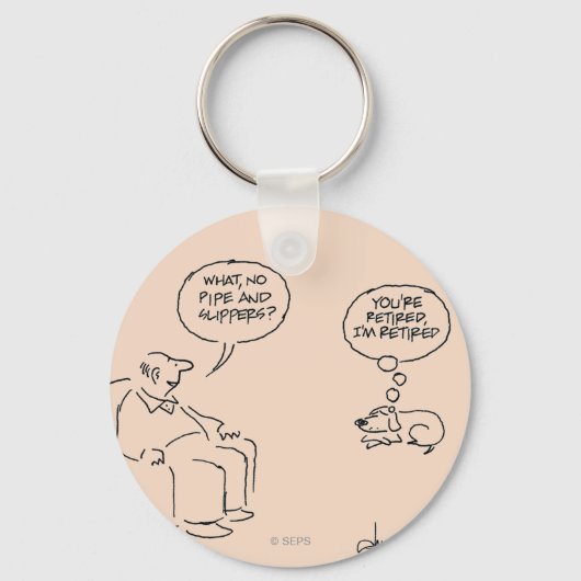 Porte-clés Retraité (Recto)