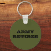 Porte-clés Retraite de l'Armée porte - clé (Recto)