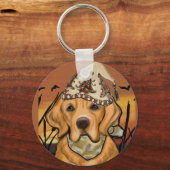 Porte-clés Retriever doré  (Recto)