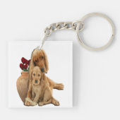 Porte-clés Retriever du Labrador (Dos)