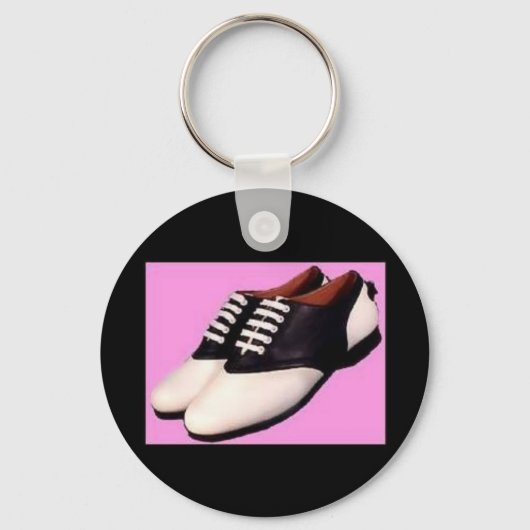Porte-clés Retro 1950 Saddle Shoe Keychain (Recto)