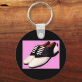 Porte-clés Retro 1950 Saddle Shoe Keychain (Recto)