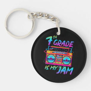 Porte-clés Rétro 80s 7e année est mon truc retour à l'école