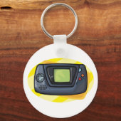 Porte-clés Retro 90s Handheld Game Console Gamer (Recto)