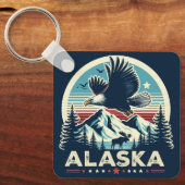 Porte-clés Retro Alaska (Recto)