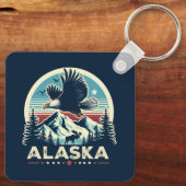Porte-clés Retro Alaska (Verso)