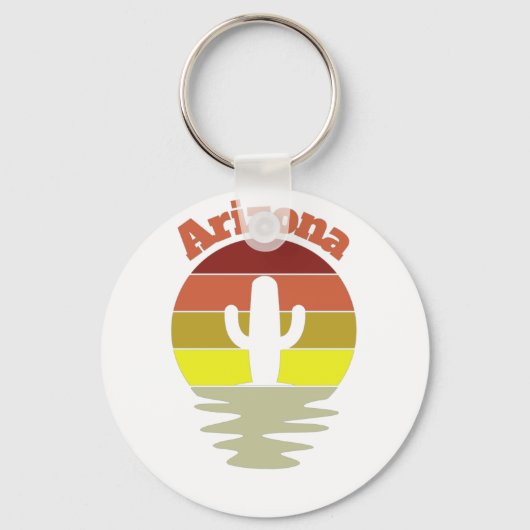 Porte-clés Retro Arizona (Recto)
