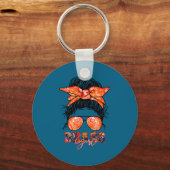 Porte-clés Retro Bears Girl Messy Bun Srts Team Matching Appa (Recto)