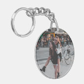 Porte-clés Retro Besties - Amitié photo (Devant gauche)