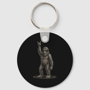 Porte-clés Retro Big Foot Rock Musique Cadeaux Hommes Femmes