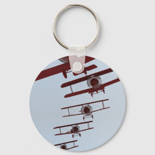 Porte-clés Rétro biplan