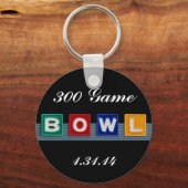 Porte-clés Retro Bowling (Recto)