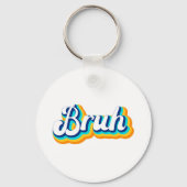 Porte-clés Retro Bruh (Recto)