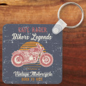 Porte-clés Retro Cafe Racer (Verso)