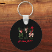 Porte-clés Retro Christmas Please Retro Festive Tail Coquette (Recto)