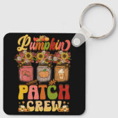 Porte-clés Rétro Citrouille Super Patch Crew Thanksgiving Fal (Dos)