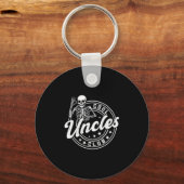 Porte-clés Retro Cool Uncles Club Funny New Uncle Men Skeleto (Recto)