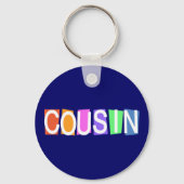 Porte-clés Retro Cousin (Recto)