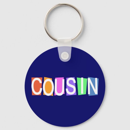 Porte-clés Retro Cousin (Recto)