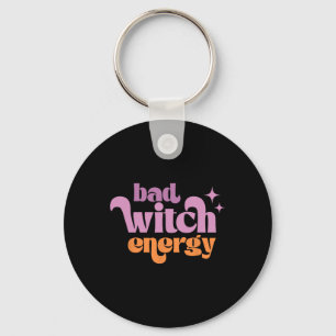 Porte-clés Rétro D Witch Energy Shirt Halloween Vibes de cuis