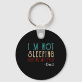 Porte-clés Retro Dad Resting My Eyes Funny Quote (Recto)