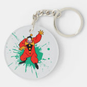 Porte-clés rétro Daphne Scooby-Doo Flower Power (Dos)