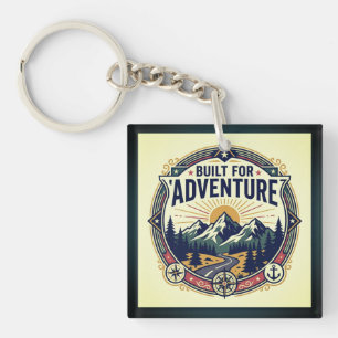 Porte-clés Rétro Fabriqué pour l'Aventure