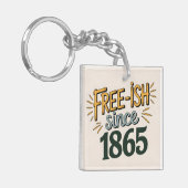Porte-clés Retro Free-ish depuis 1865 Junetdix (Devant gauche)