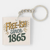 Porte-clés Retro Free-ish depuis 1865 Junetdix (Dos)