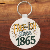 Porte-clés Retro Free-ish depuis 1865 Junetdix (Verso)