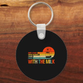 Porte-clés Retro Funny Dad Quote Design Gift For Father’s Day (Recto)