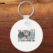 Porte-clés Retro Funny Let Heaven And Nature Sing Nes Tree Ch (Recto)