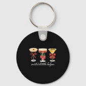 Porte-clés Retro Funny Santa's Little Helper Martini Merry Ch (Recto)