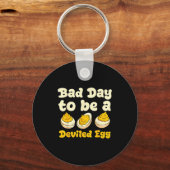 Porte-clés Retro Funny Thanksgiving Dinner Bad Day To Be A De (Recto)