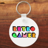 Porte-clés Retro Gamer (Recto)