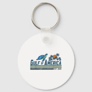 Porte-clés Retro Golfe De Usa Amérique Est 2025 Turtle Gulf M