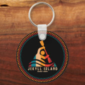 Porte-clés Retro Jekyll Island Kayak (Verso)