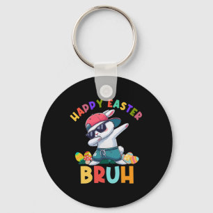 Porte-clés Rétro Joyeuses Pâques Bruh Lapin Dabant Enfants Ga