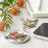 Porte-clés Rétro-ménagère (Côté)