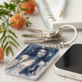 Porte-clés Retro Mermaid (Devant droit)