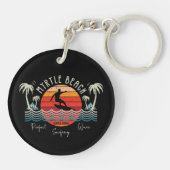 Porte-clés Retro Myrtle Beach Surf (Dos)