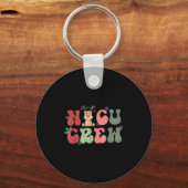 Porte-clés Retro Nicu Crew Christmas Lights Reindeer Neonatal (Recto)