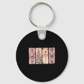 Porte-clés Retro Nutcracker Ballet Nk Christmas Xmas Vibes Wo (Recto)