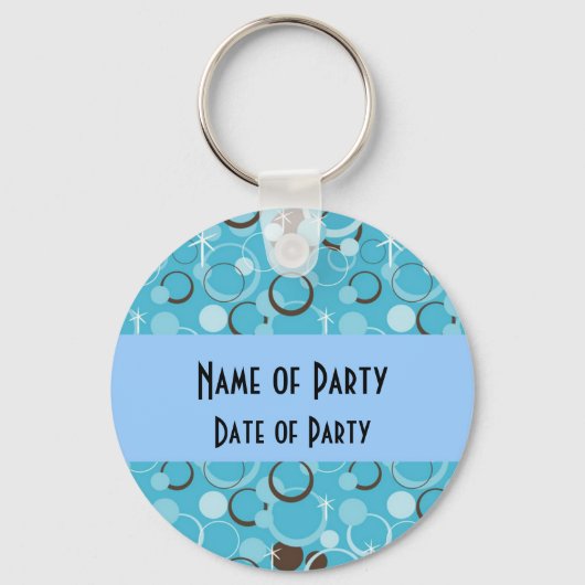 Porte-clés Retro Party Favors (Recto)