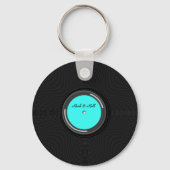 Porte-clés Retro Record Album Custom Label  (Recto)