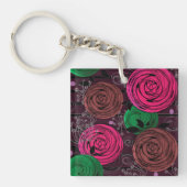 Porte-clés Rétro, rustique, folk (Devant)