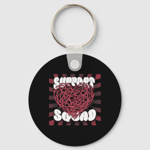 Porte-clés Retro Sickle Streetstyle Support Squad Burgun