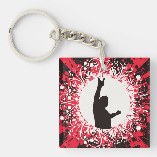 Porte-clés Rétro Singer (Devant)